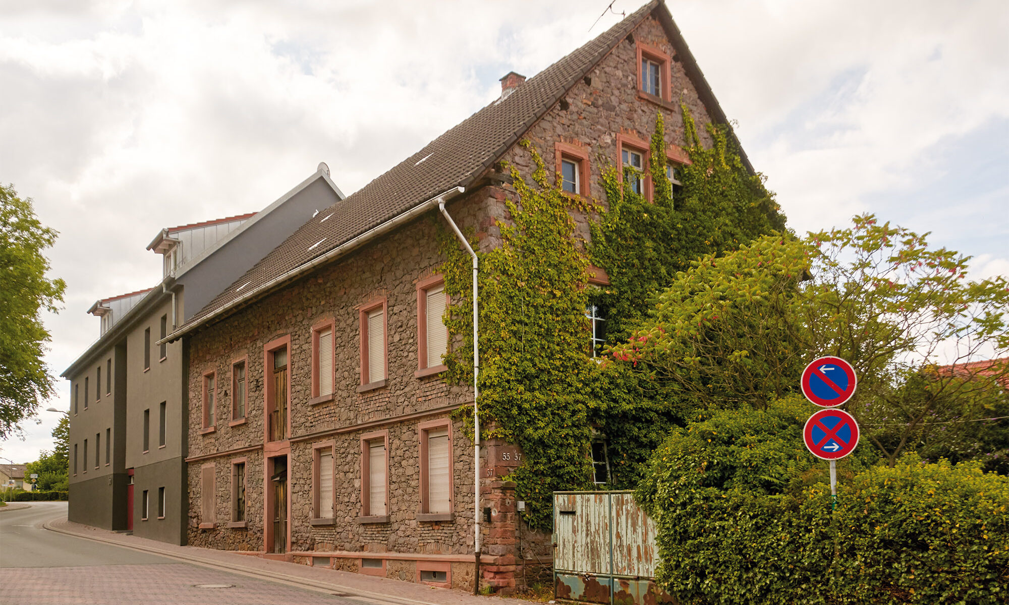 Die Eichelmannsmühlen an der Darmstädter Straße