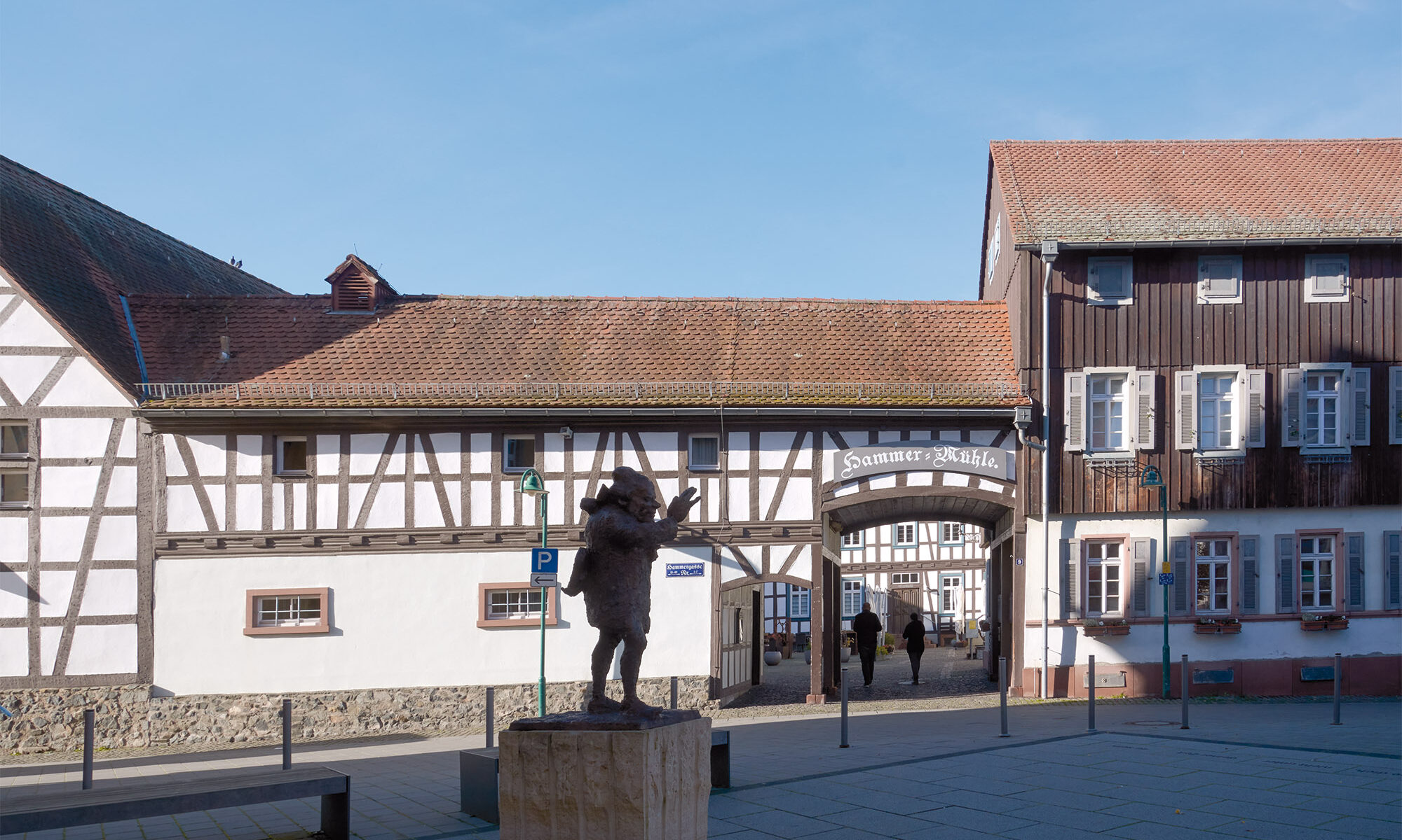 Die Hammermühle am Rathaus